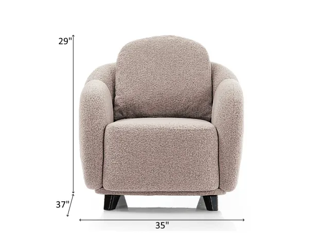 Accent chair measurement
